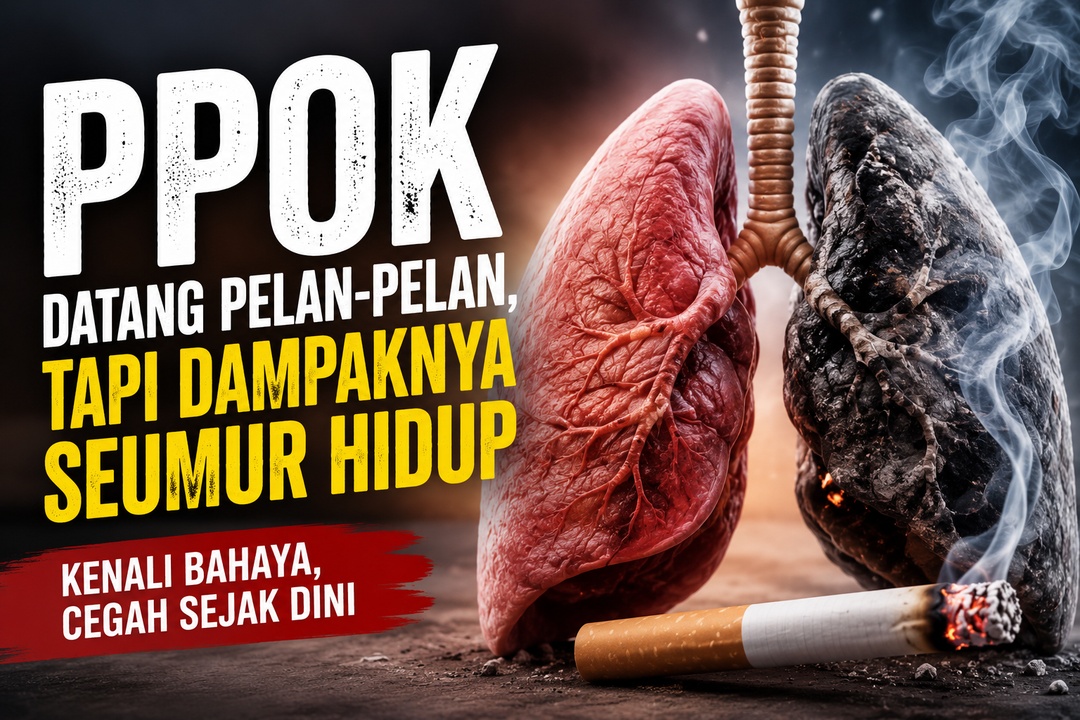 Dari Kebiasaan Merokok ke PPOK, Perjalanan yang Sering Tidak Disadari